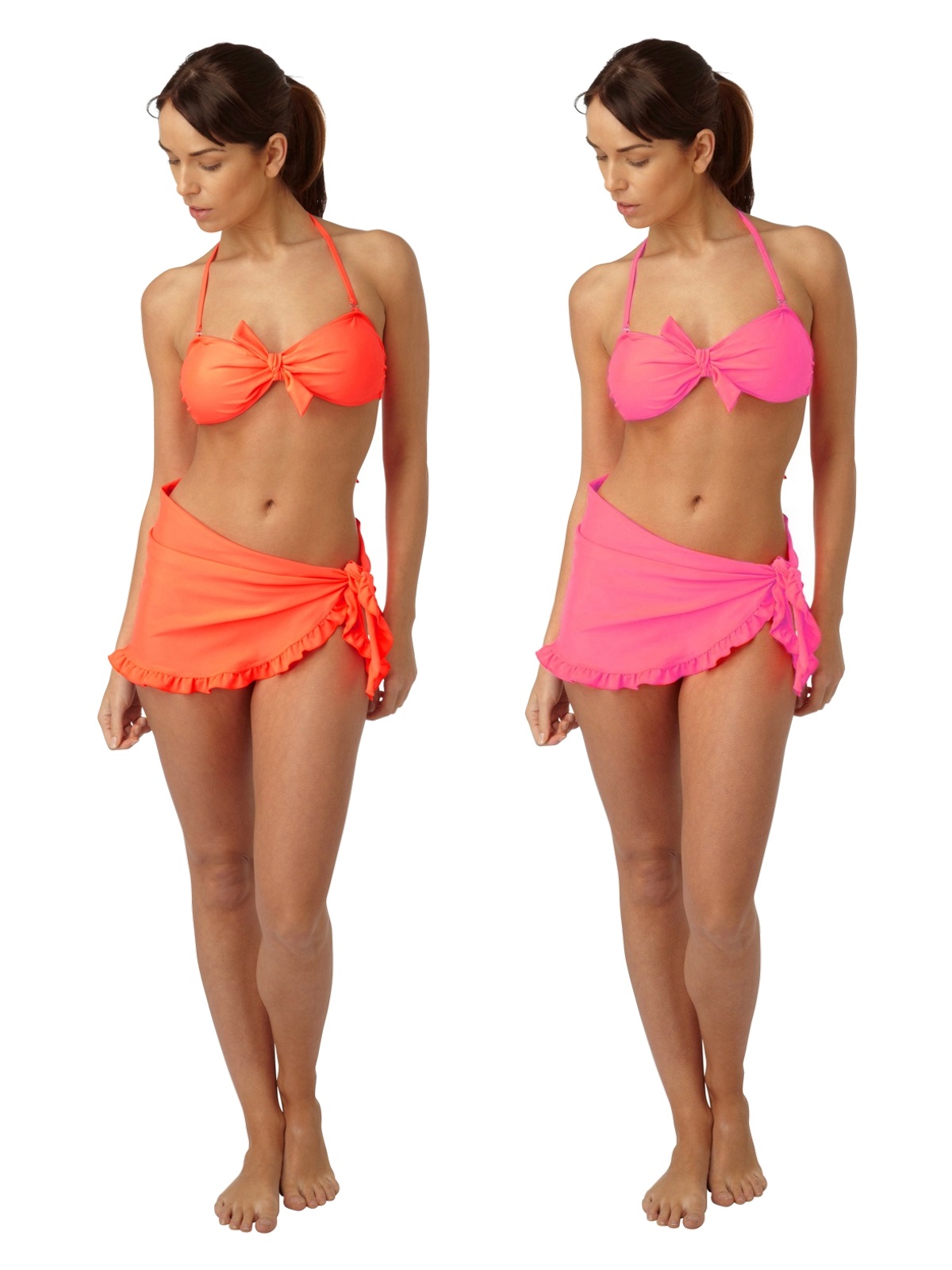 Womens Strapless Bikini Set With Sarong Cover Up Skirt Ladies 3 Piece Swimwear eBay Womens Strapless Bikini Set With Sarong Cover Up Skirt Ladies 3 Piece Swimwear eBay